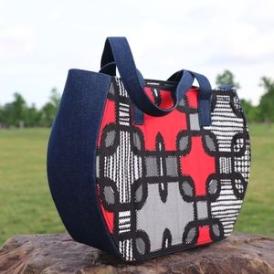 Multicolored African Print Bag (ABI ESO)